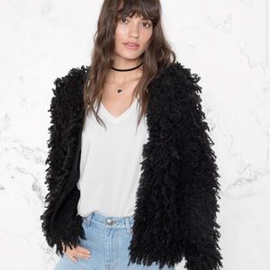 & Other Stories - Shaggy Wool-Blend Knit sweater